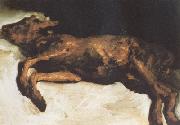 Vincent Van Gogh New-Born Calf Lying on Straw (nn04) Germany oil painting artist